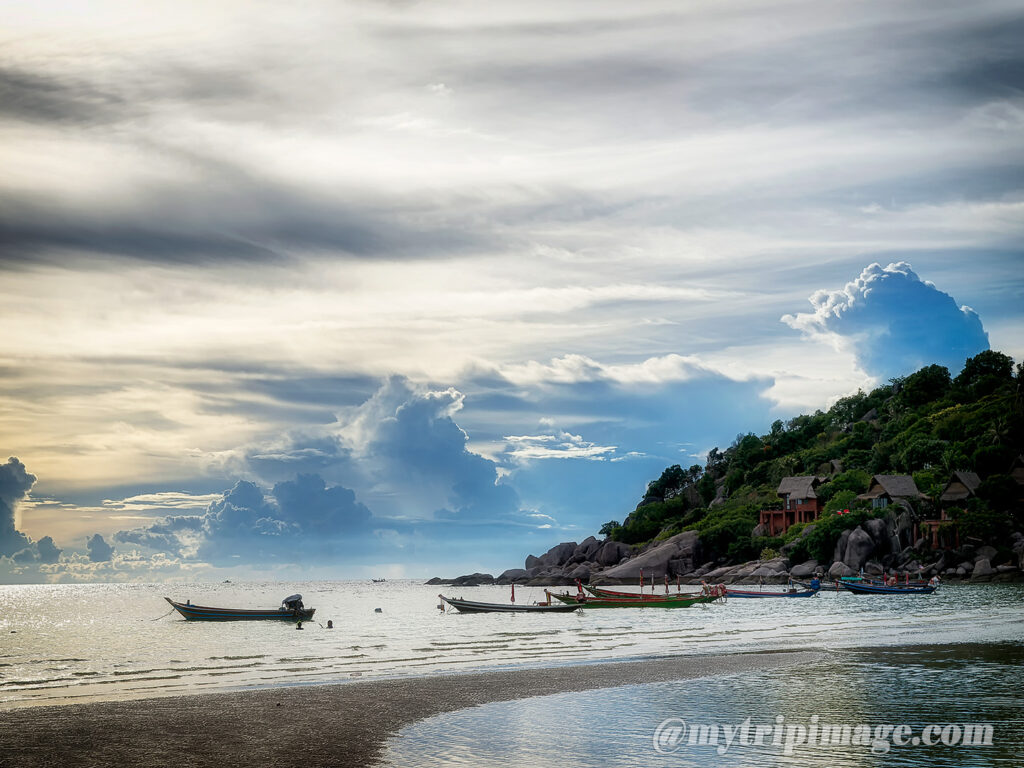 Sunset at Sairee Beach (1)