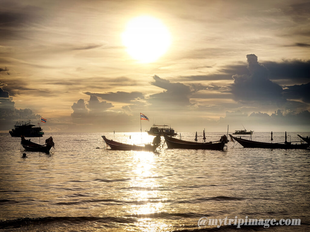 Sunset at Sairee Beach (4)