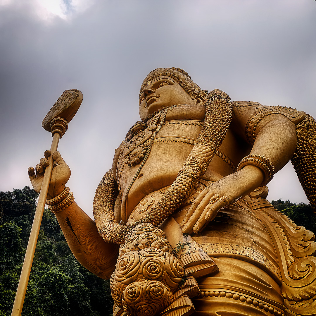 The entrance to Batu Caves